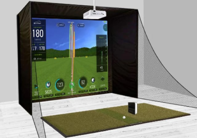 Golf simulator package