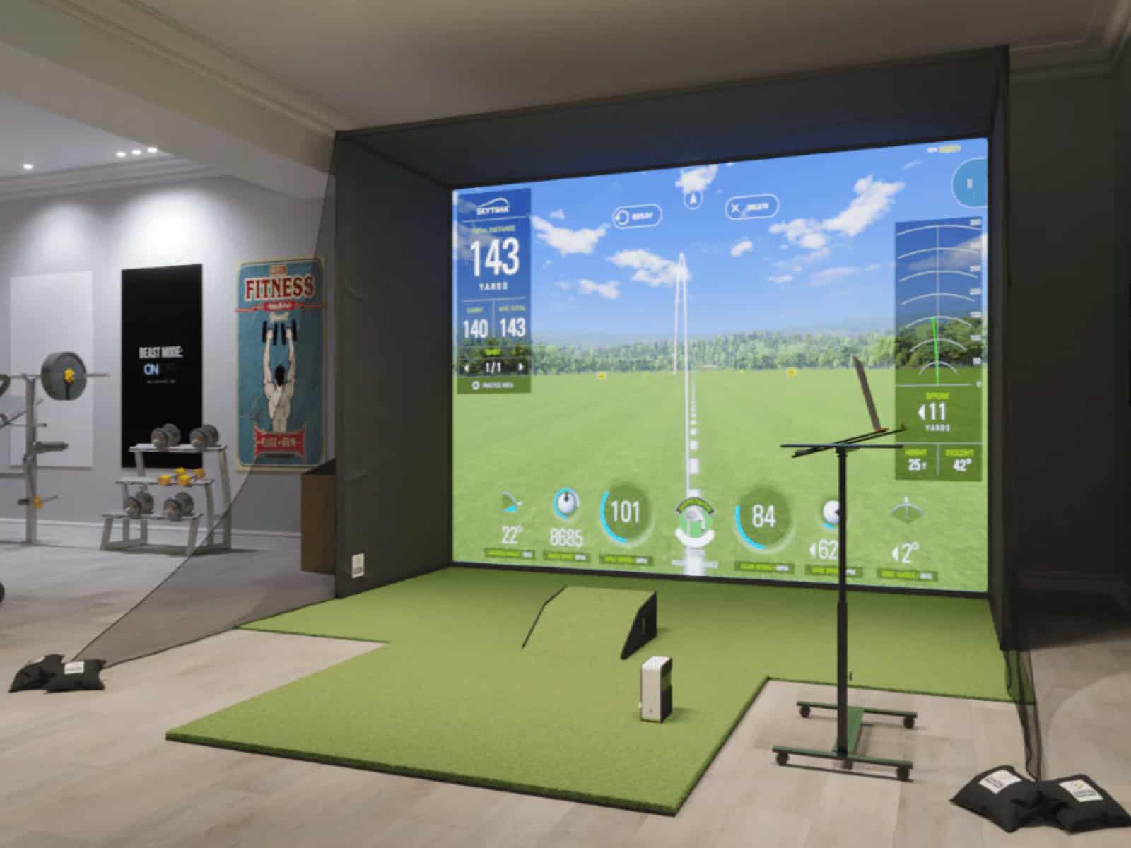 10 Best Golf Simulators For The Garage Reviews & Buyer Guide