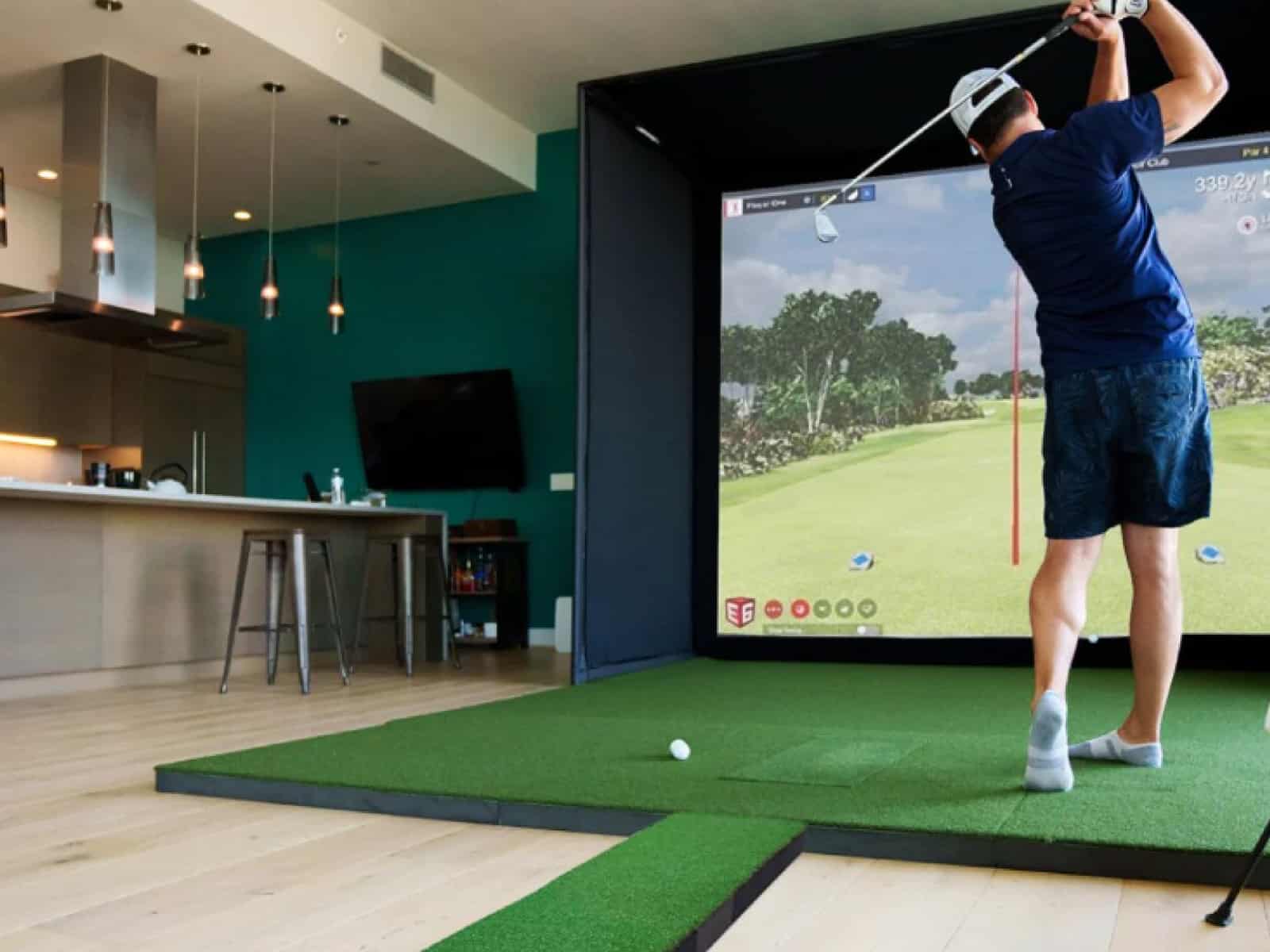 best golf simulators for left and right handed