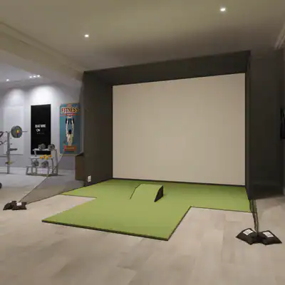 simdiy golf simulator studio kit