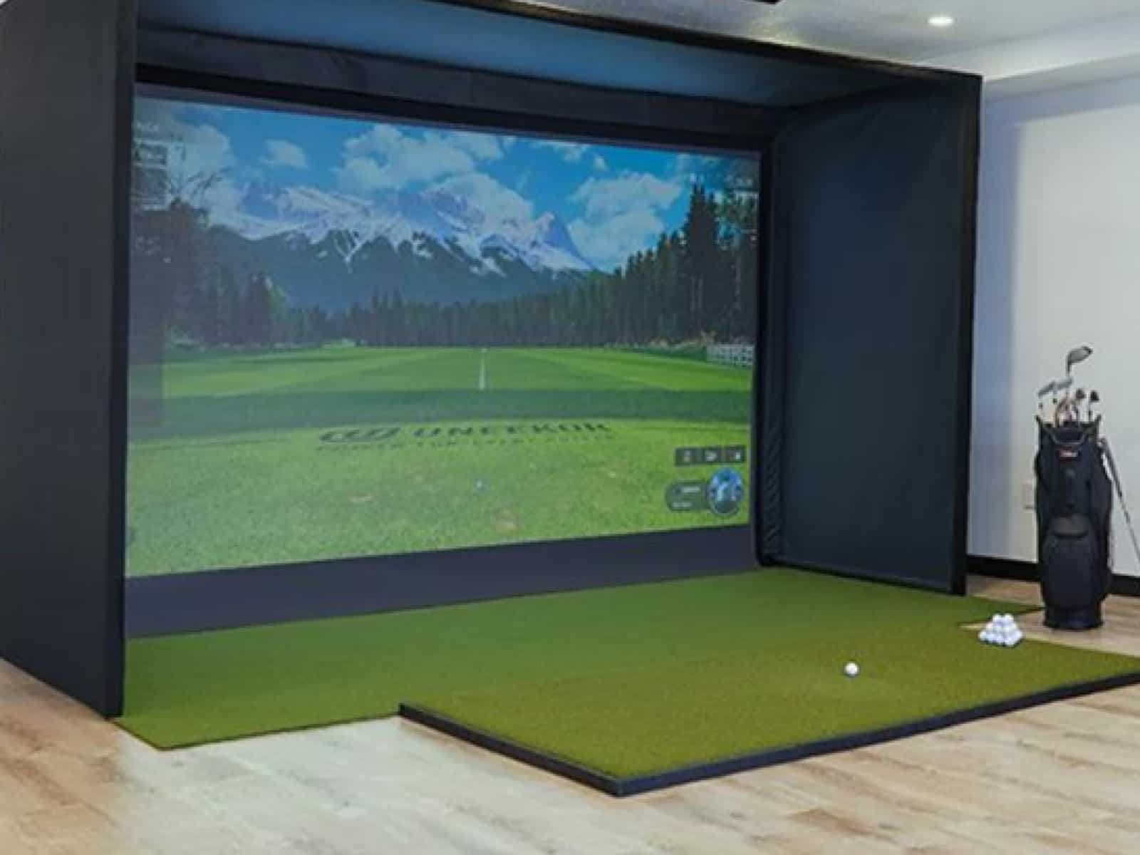 used home golf simulator