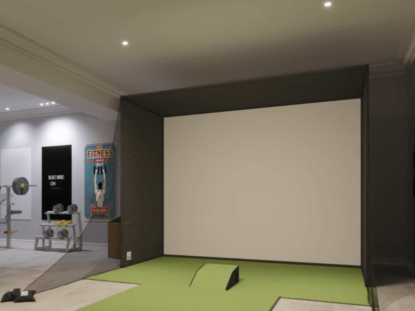 How Tall Of A Room Do You Need For A Golf Simulator?