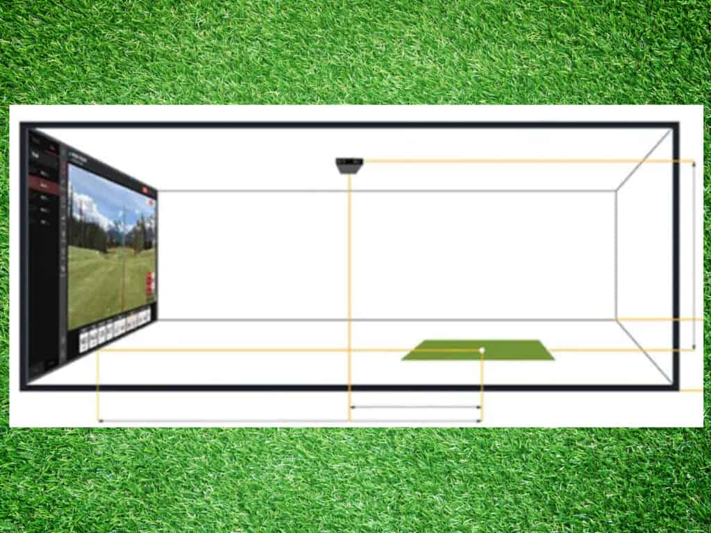 Golf Simulator Tee-to-Screen Distance: Things to Consider