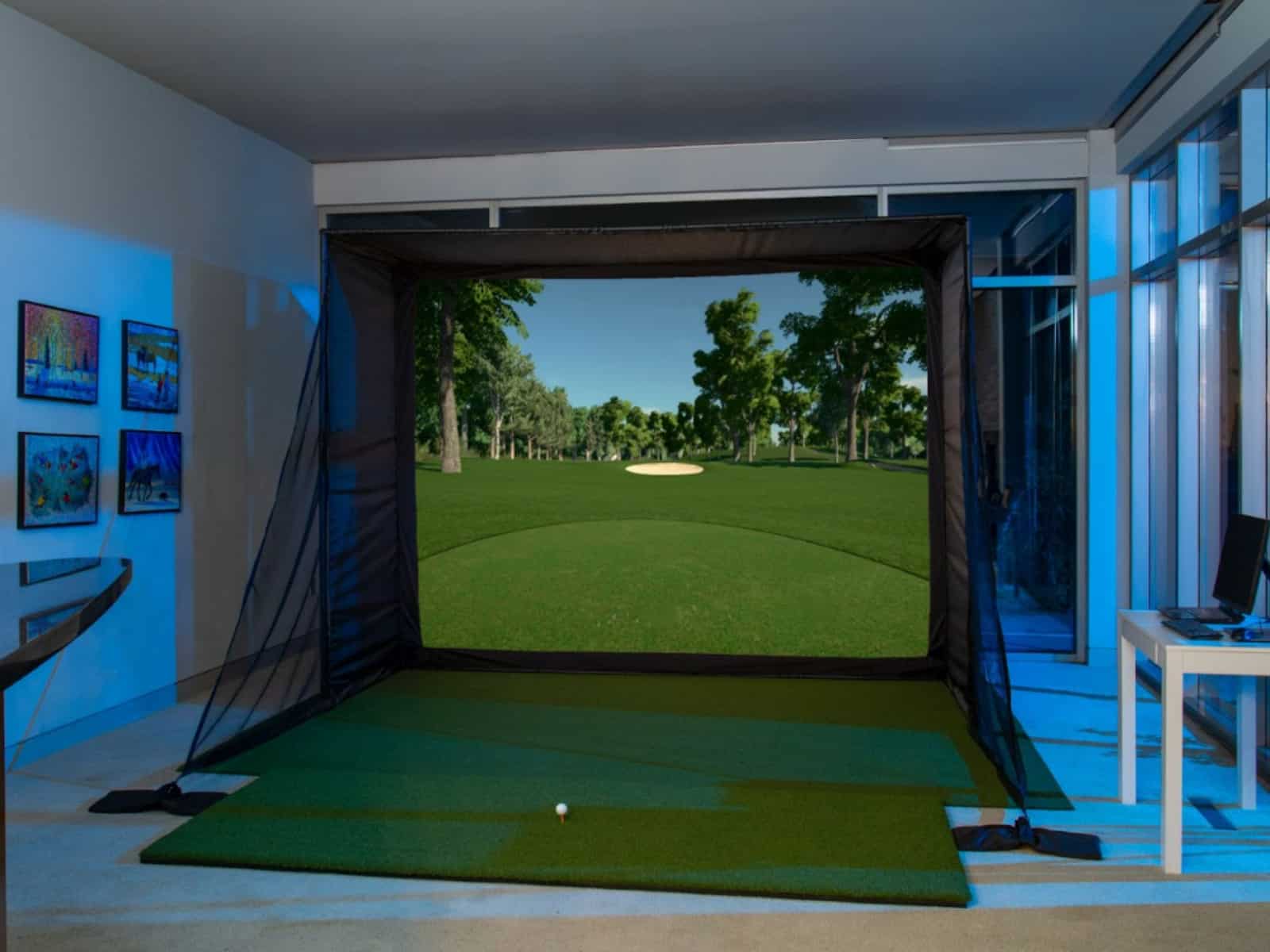 Building a Golf Simulator in Basement | DIY Guide, Tips