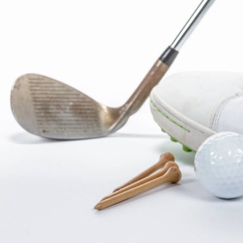damaged club face