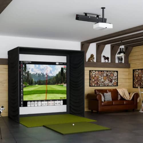 uneekor eye xr sig8 golf simulator package