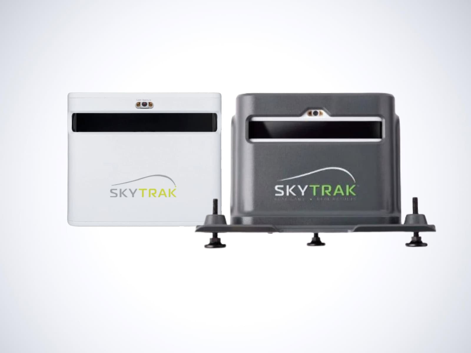 High-precision SkyTrak golf launch monitor for realistic golf simulation and indoor golf practice. Compact, portable device ideal for golf enthusiasts and training.
