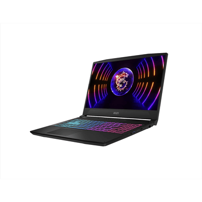 High-performance gaming laptop with RGB keyboard and vibrant display, ideal for golf simulator setup and immersive virtual golf experiences.