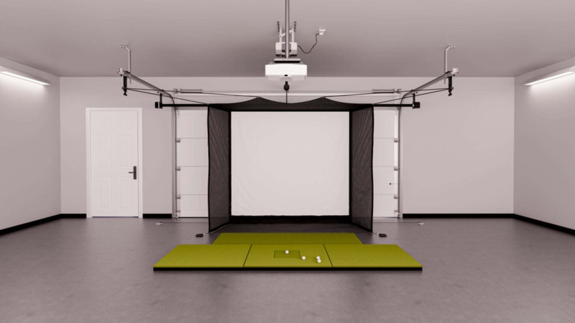 Rapsodo MLM2PRO Garage Golf Simulator Package