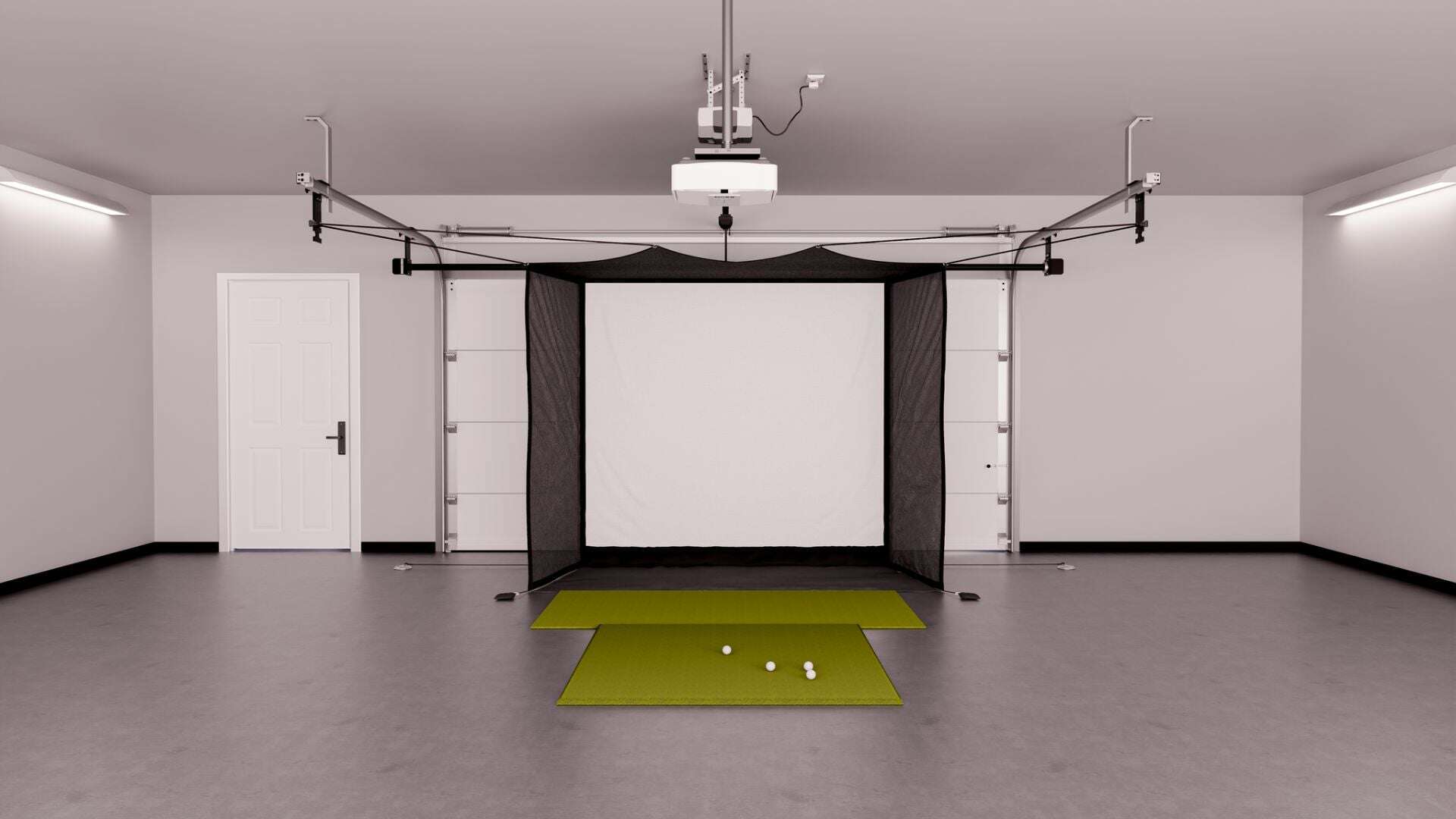Rapsodo MLM2PRO Garage Golf Simulator Package